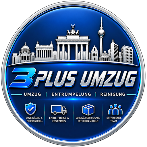 3 Plus Umzug Logo